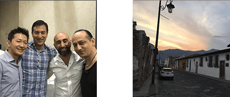Dr. Babak Moeinolmolki and friends and patients