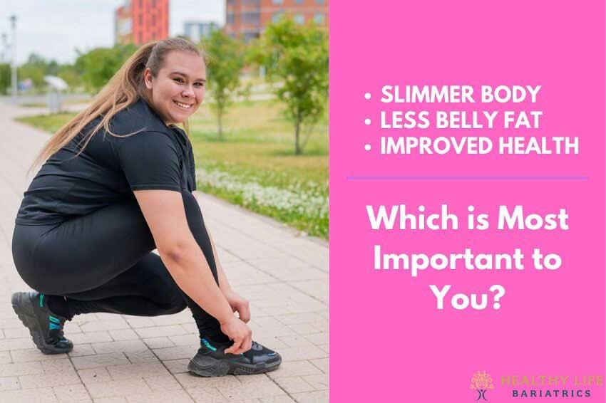 Slimmer Body, Less Belly Fat or Improved Health: Which is Most Important to You?